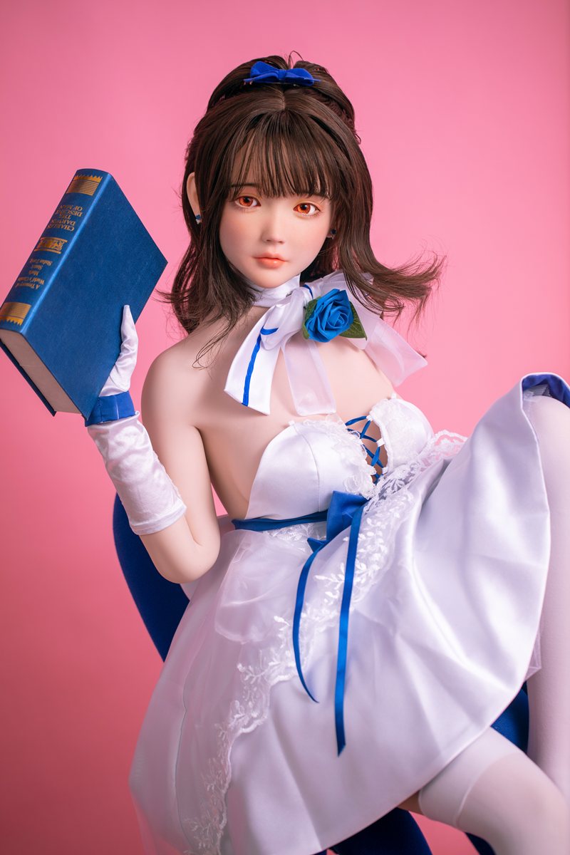 Seksa lelle Aijia (FUDoll 148 cm D-Cus #J009 Silikona)