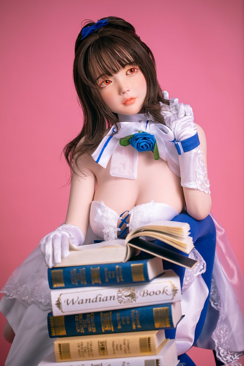 Seksa lelle Aijia (FUDoll 148 cm D-Cus #J009 Silikona)