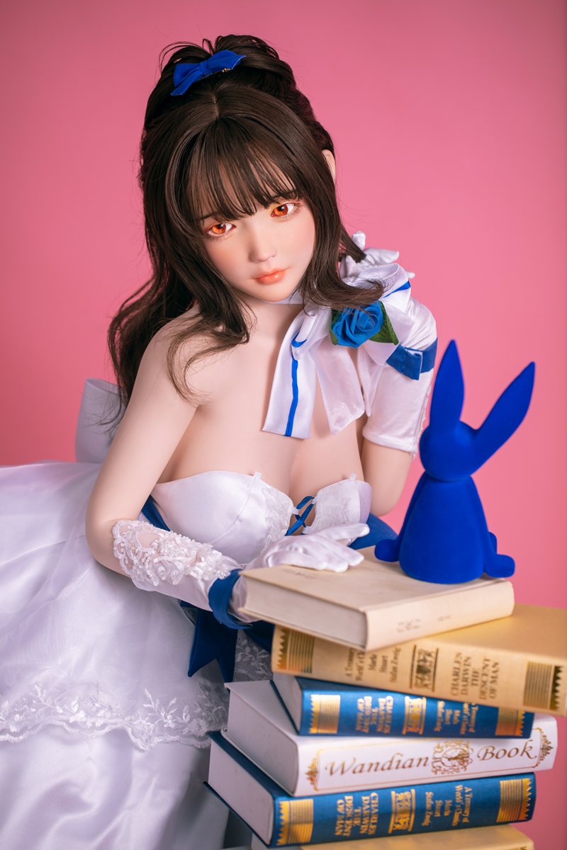 Seksa lelle Aijia (FUDoll 148 cm D-Cus #J009 Silikona)