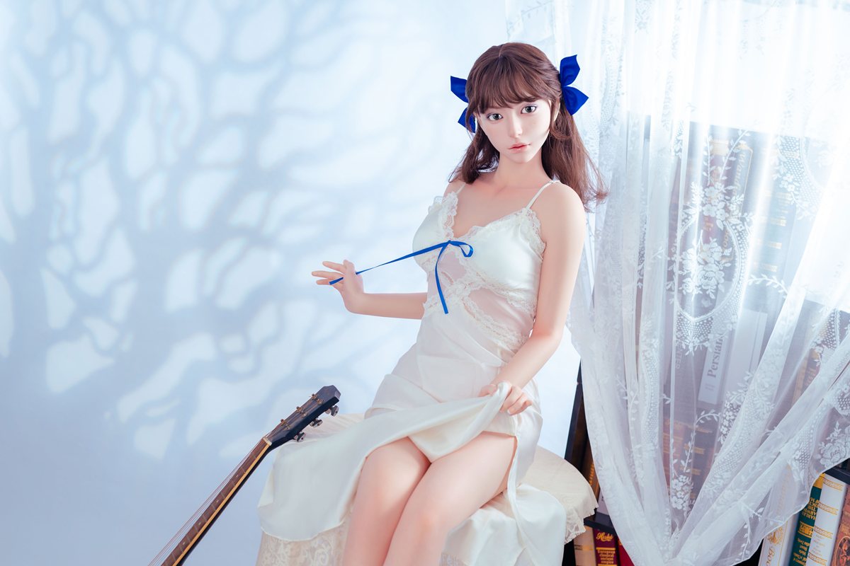Seksa lelle Sena (FUDoll 158 cm D-Cus #J021 Silikona)