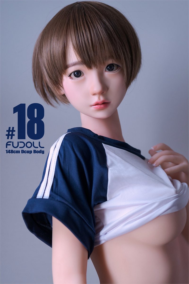 Našivaru seksa lelle (FUDoll 148 cm D-Cus #J018 TPE+Silikona)