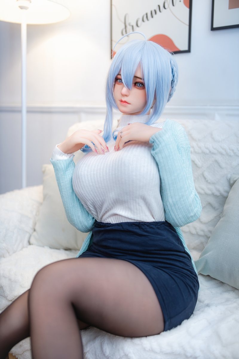 Nona seksa lelle (FUDoll 157 cm H-Cuss #J002 TPE+Silikona)