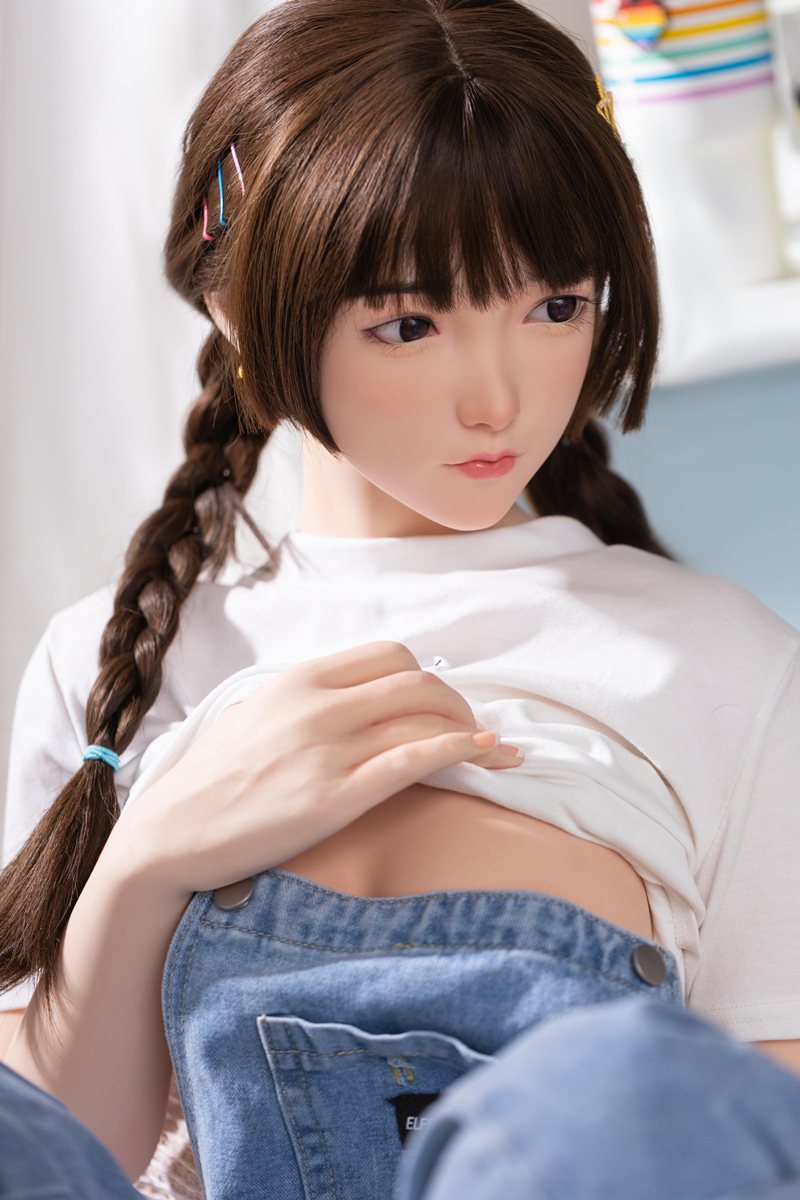 Nailuo seksa lelle (FUDoll 150 cm B kauss # J022 Silikona)