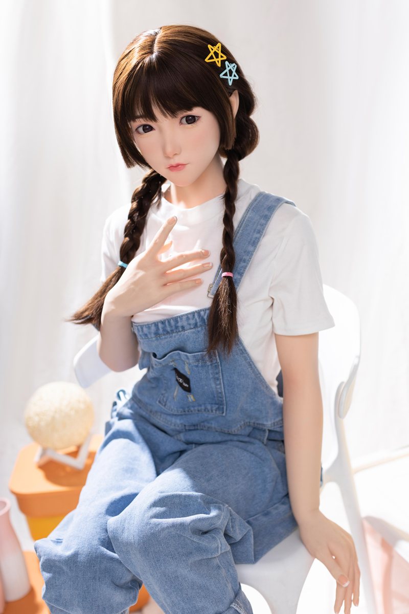 Nailuo seksa lelle (FUDoll 150 cm B kauss # J022 Silikona)