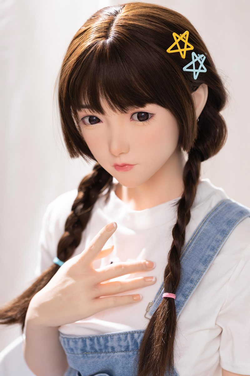 Nailuo seksa lelle (FUDoll 150 cm B kauss # J022 Silikona)