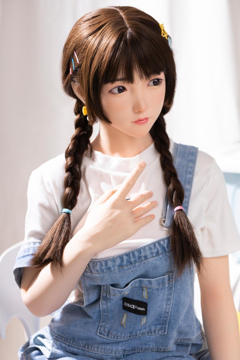 Nailuo seksa lelle (FUDoll 150 cm B kauss # J022 Silikona)