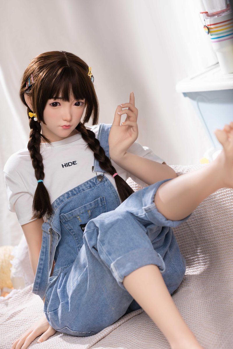 Nailuo seksa lelle (FUDoll 150 cm B kauss # J022 Silikona)