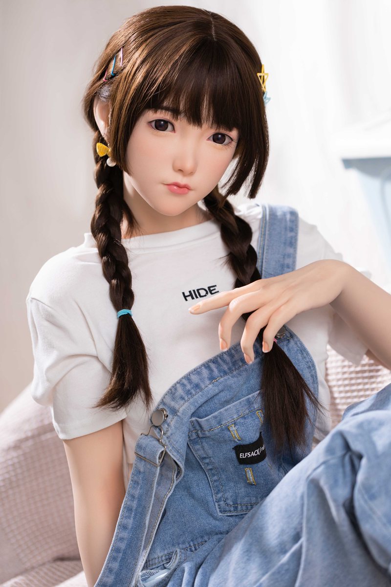 Nailuo seksa lelle (FUDoll 150 cm B kauss # J022 Silikona)