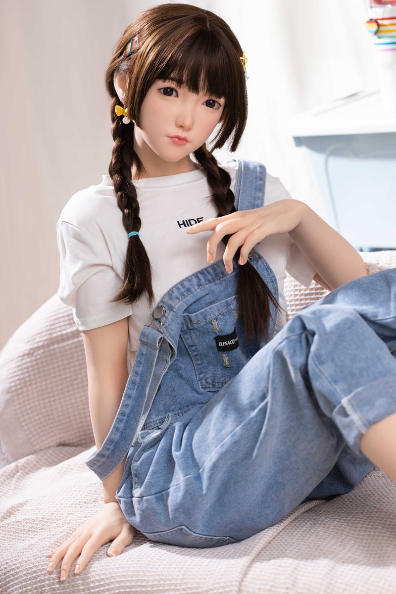 Nailuo seksa lelle (FUDoll 150 cm B kauss # J022 Silikona)