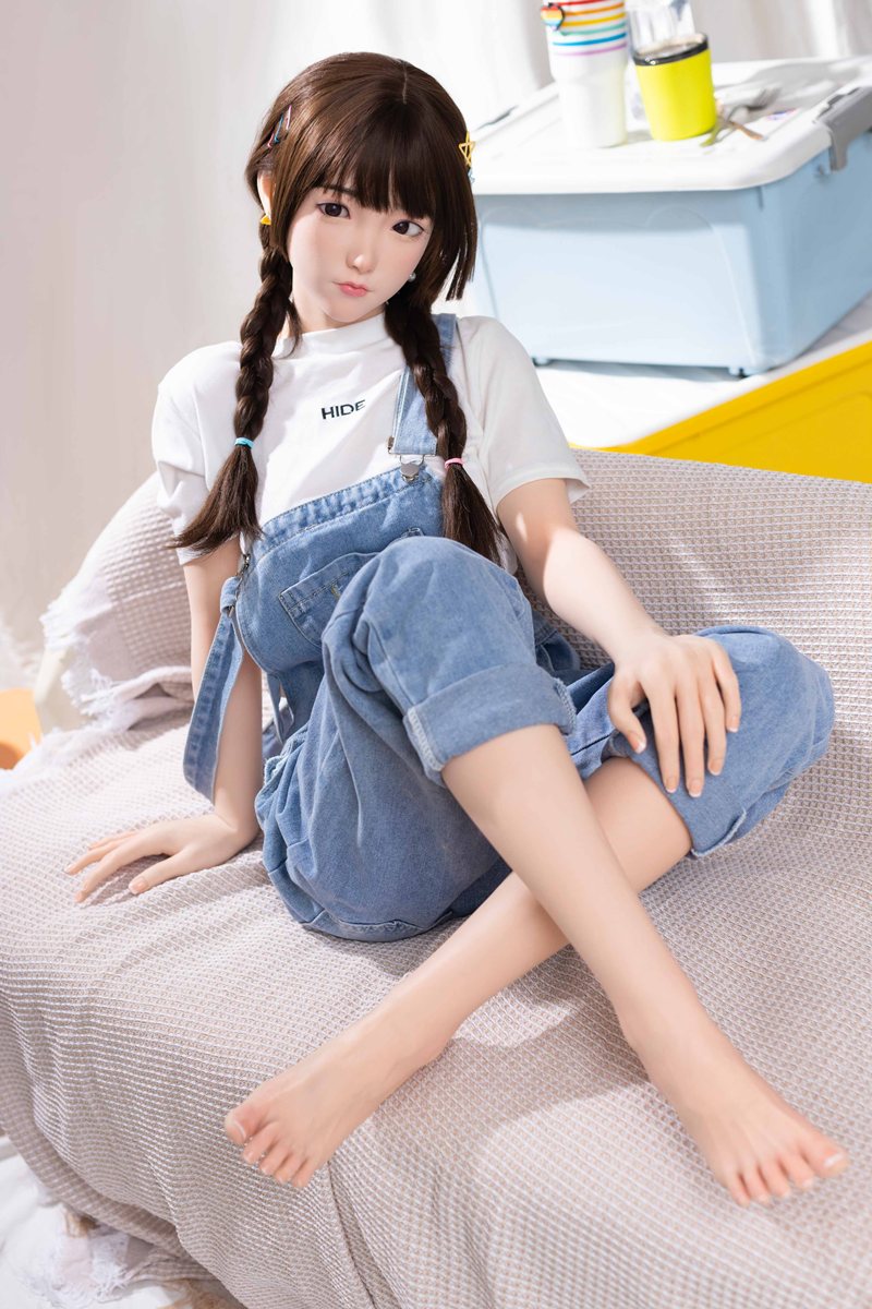 Nailuo seksa lelle (FUDoll 150 cm B kauss # J022 Silikona)
