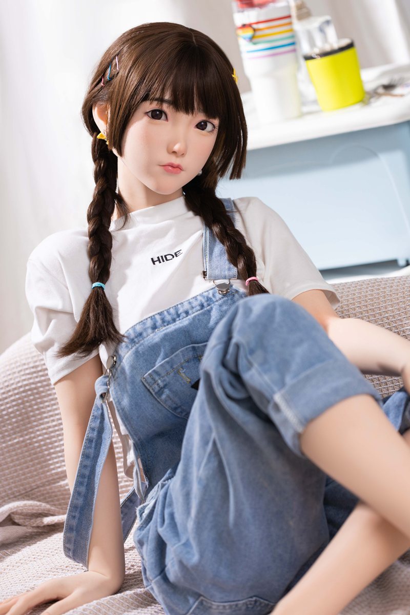 Nailuo seksa lelle (FUDoll 150 cm B kauss # J022 Silikona)