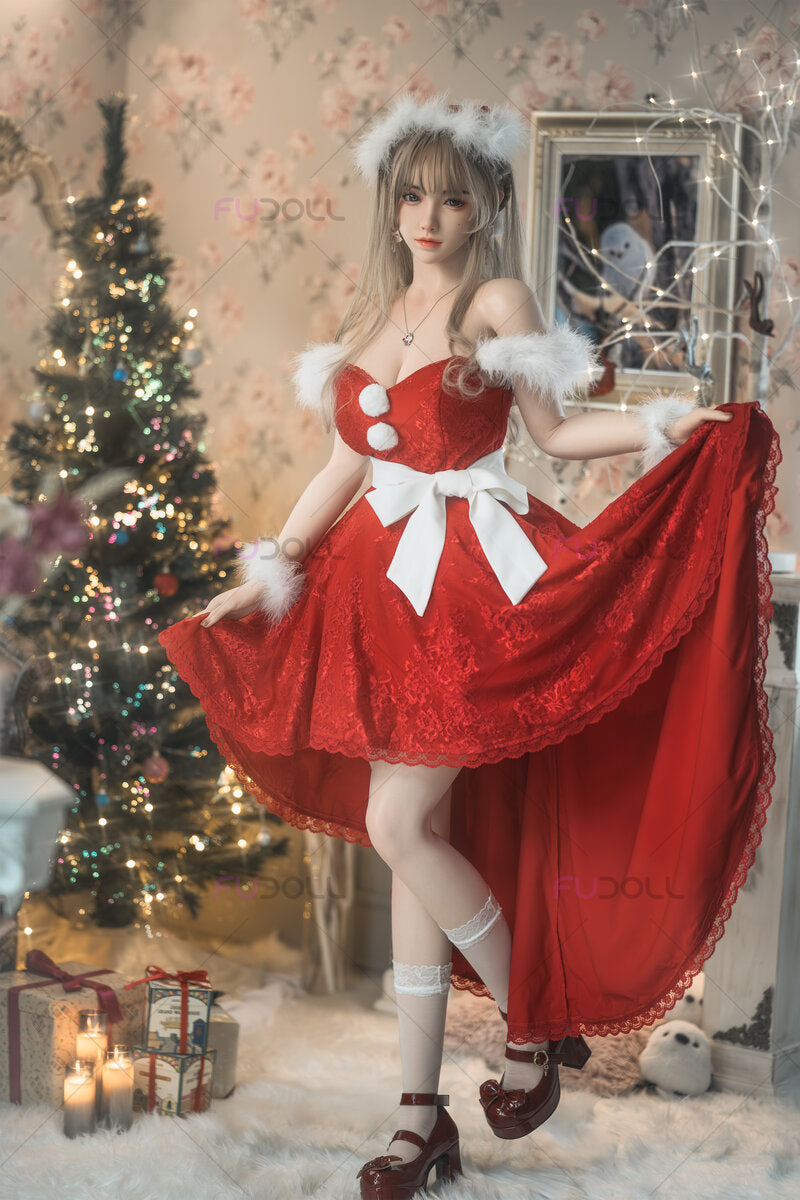 Seksa lelles jaunkundze (FUDoll 165 cm F-Cus #J032-1 Silikona)