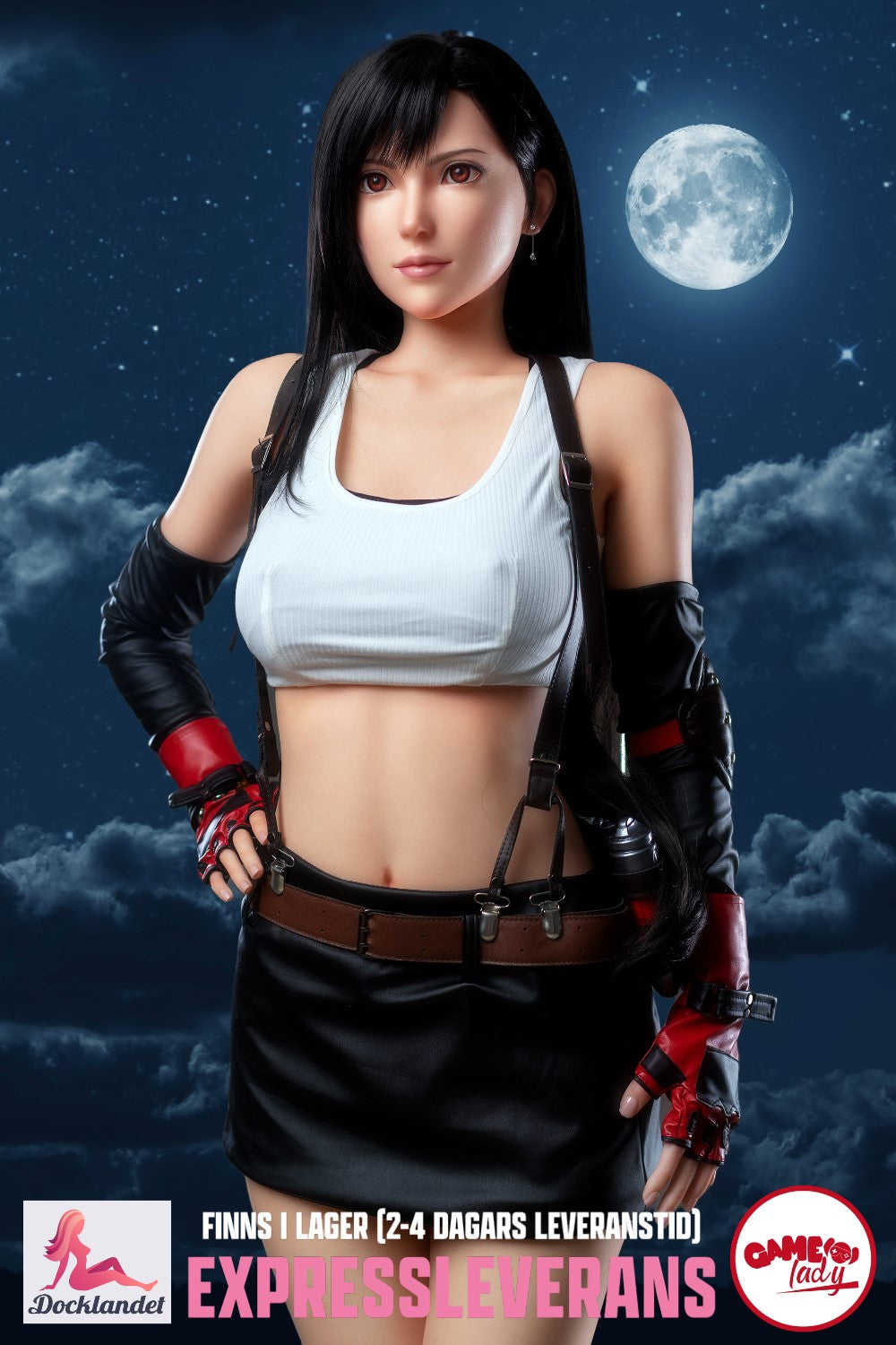Sex Doll Tifa (Game Lady 168cm E-Kupa Nr.15 Silicone) EXPRESS