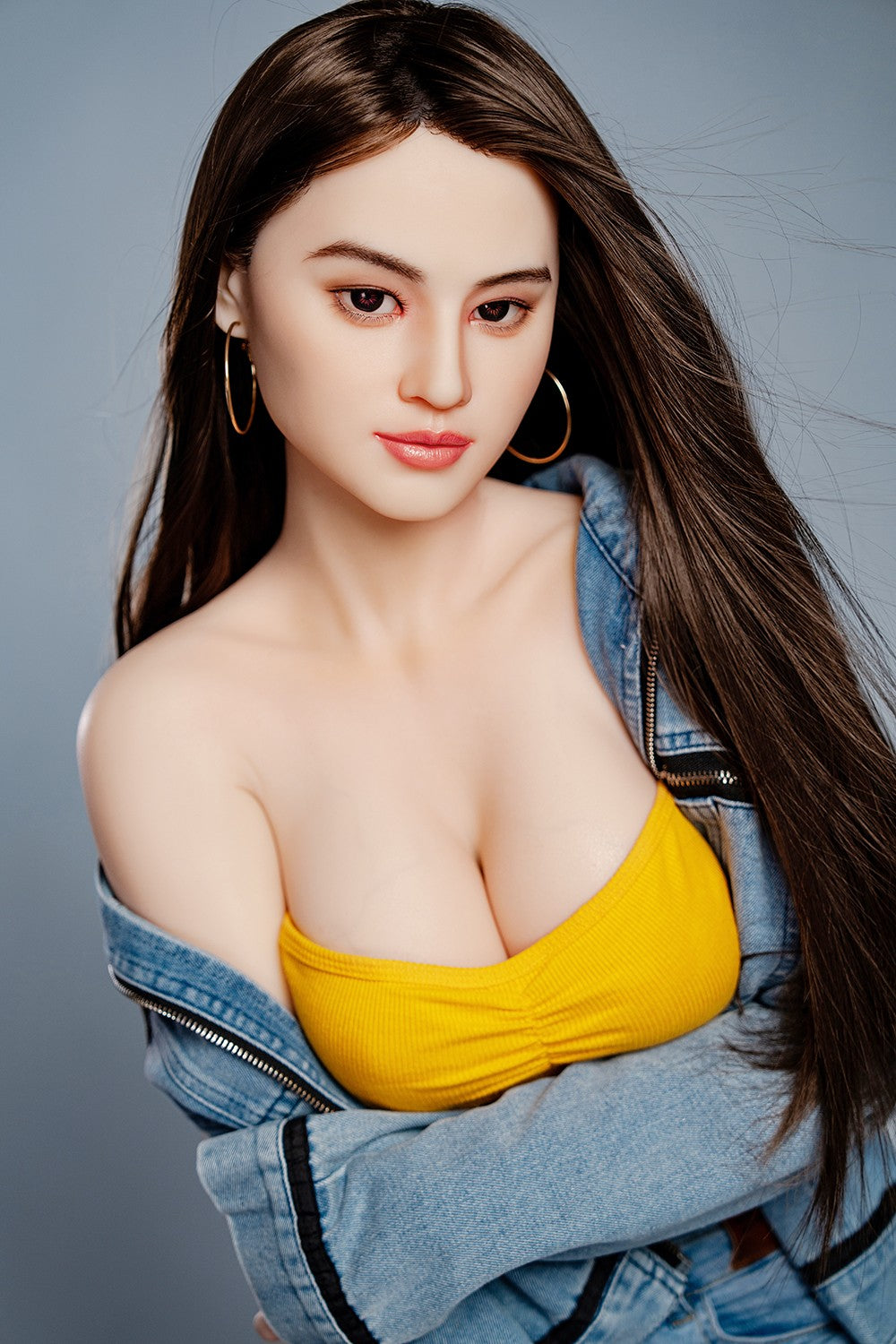Kristāla seksa lelle (HRDoll 165 cm C-Cup #R13 silikona)