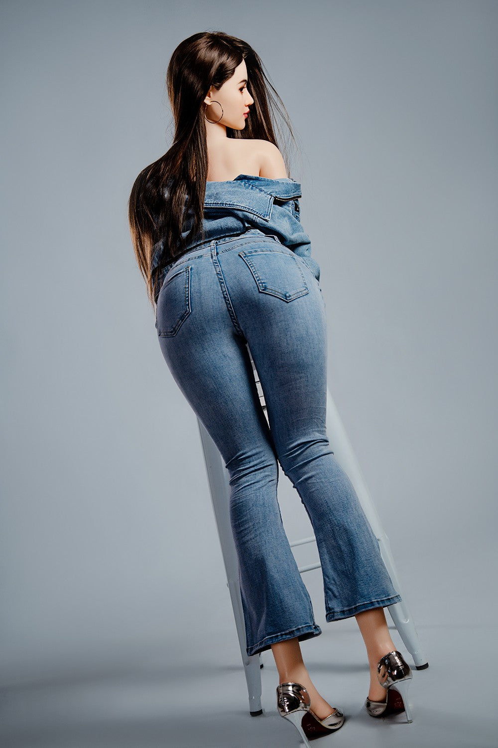 Kristāla seksa lelle (HRDoll 165 cm C-Cup #R13 silikona)