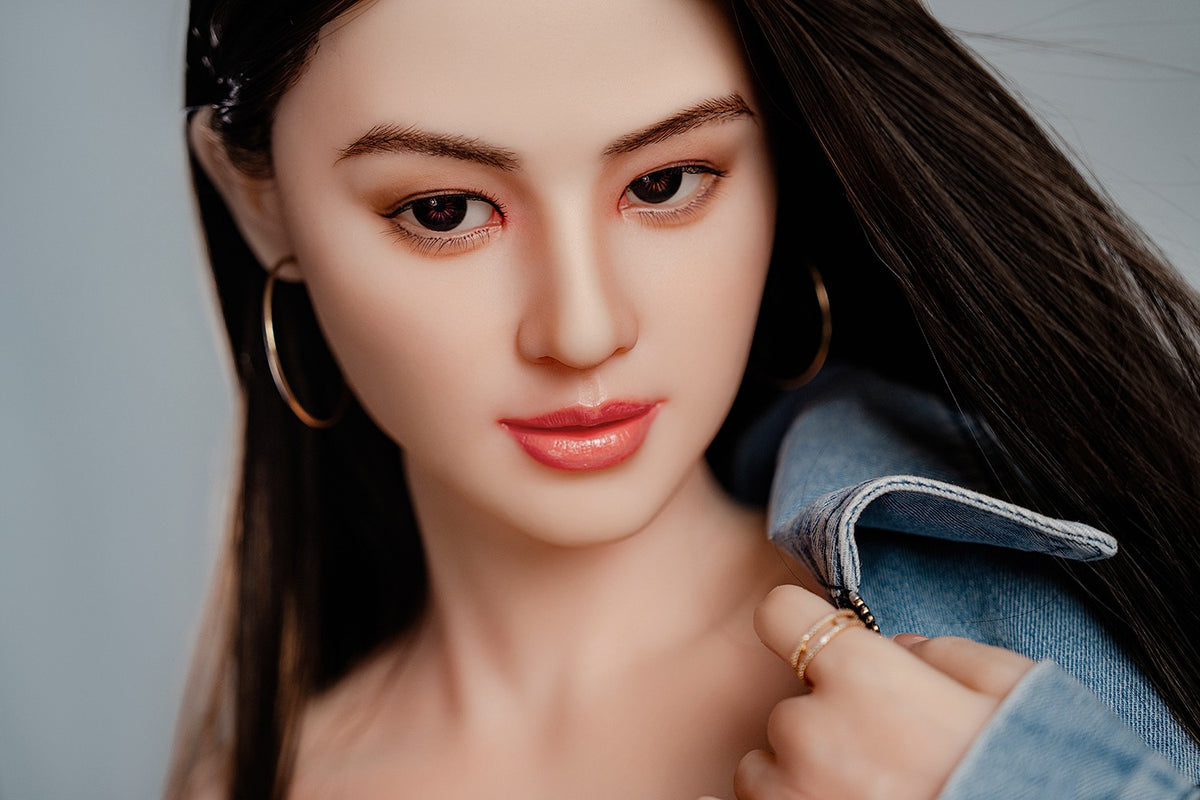 Kristāla seksa lelle (HRDoll 165 cm C-Cup #R13 silikona)