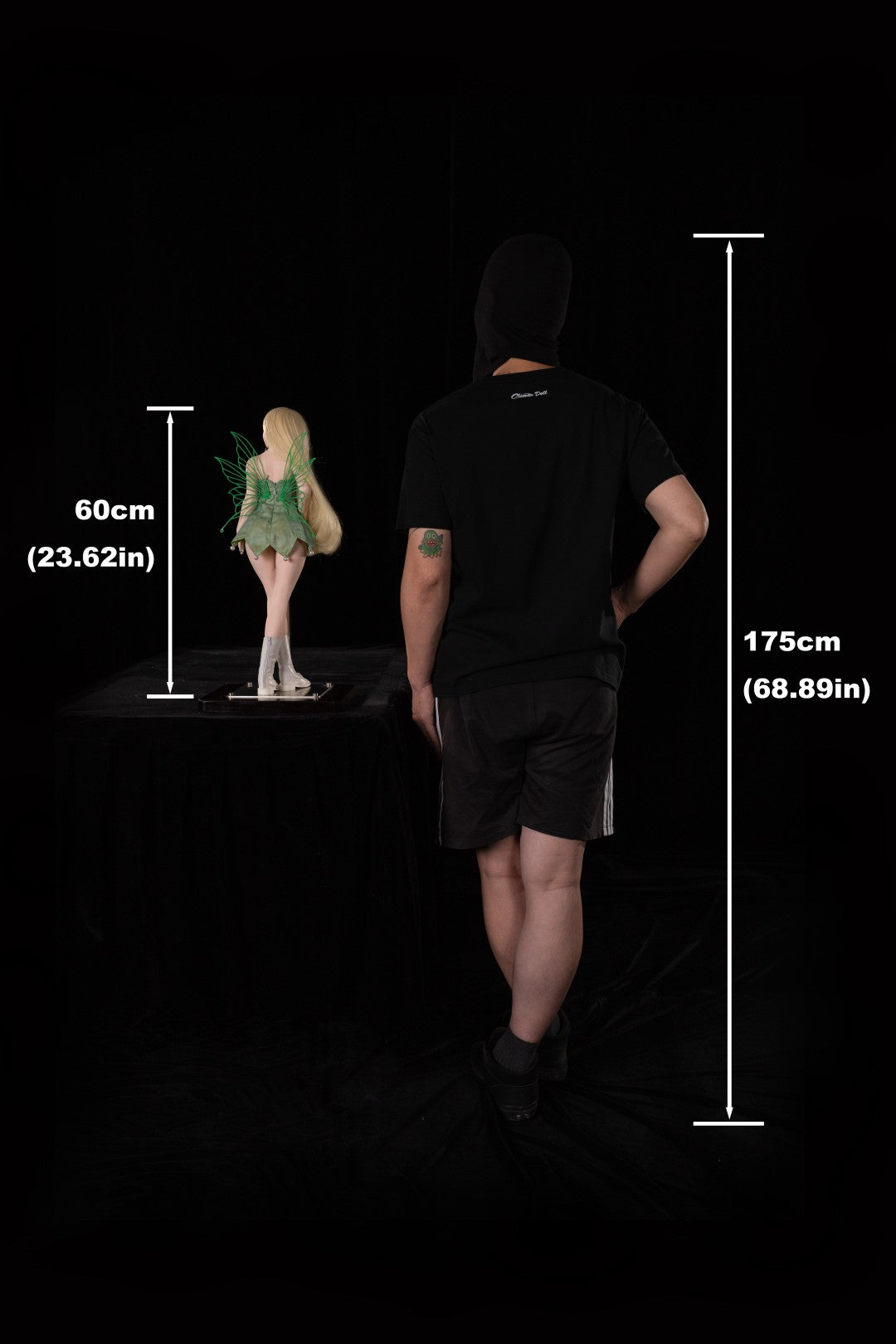 Holija seksa lelle (Climax Lelle Mini 60 cm A veida krūze, silikons)