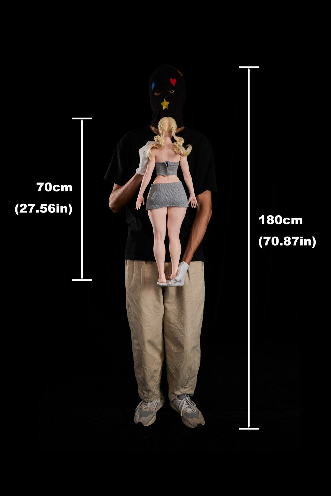 Cammy seksa lelle (Climax Lelle Mini 70 cm D-cup silikona)
