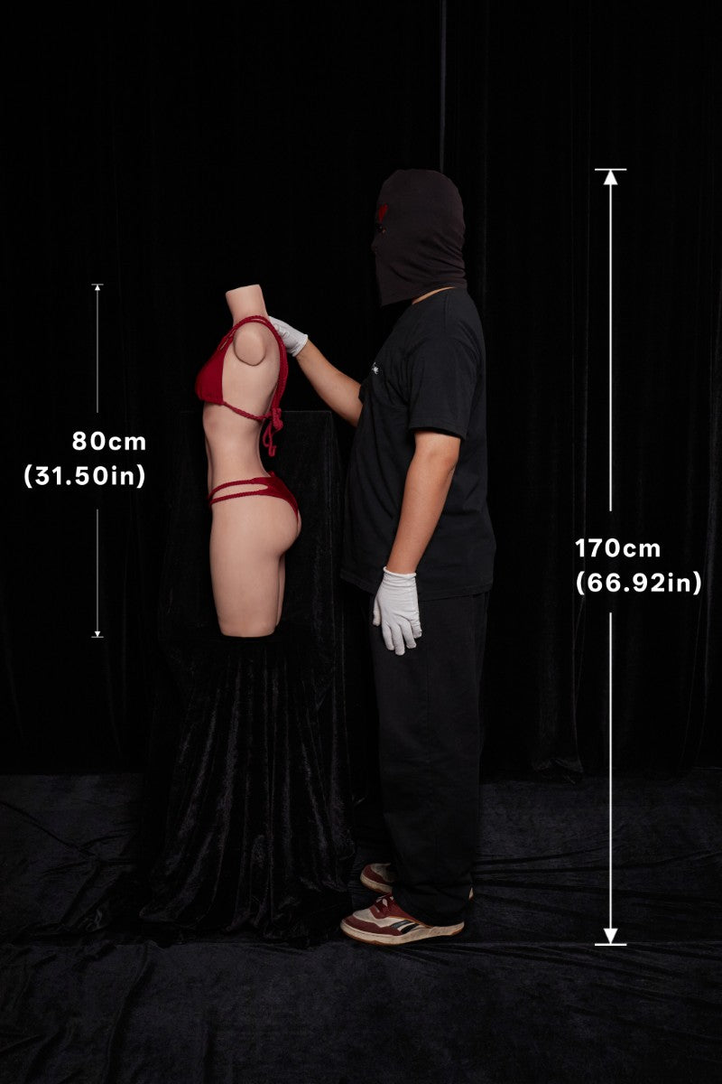 Petit Torso Sex Doll (Climax Lelle ULW 80 cm A glāze, silikons)