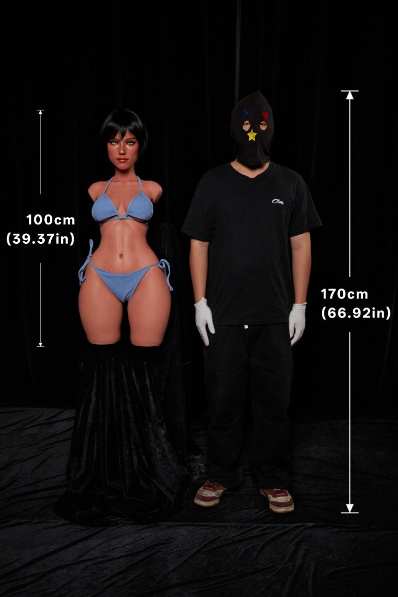 Seksa lelle Līvija Torso (Climax Lelle ULW 100cm E krūzīte Silikona)