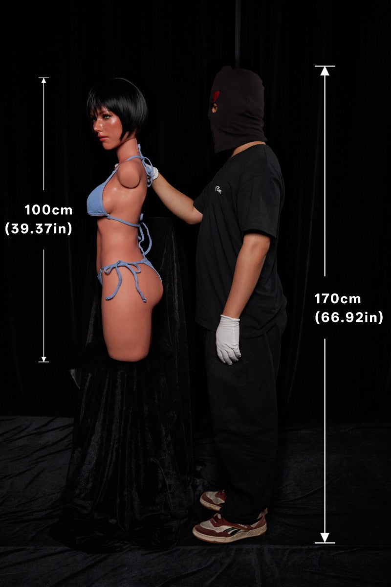 Seksa lelle Līvija Torso (Climax Lelle ULW 100cm E krūzīte Silikona)