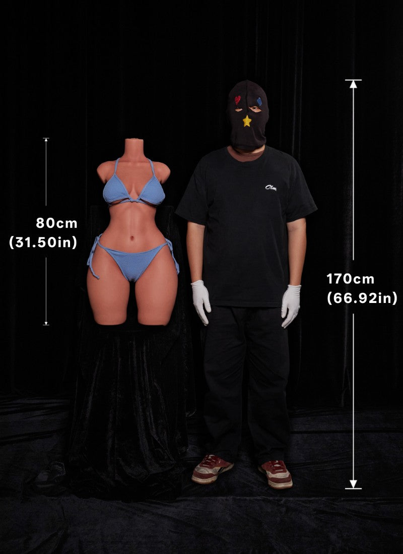 Sporta rumpja seksa lelle (Climax Lelle ULW 80cm E-kauss Silikona)