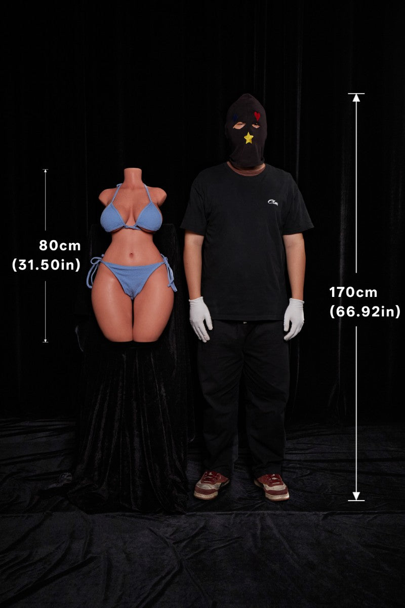 Izliekta rumpja seksa lelle (Climax Lelle ULW 100cm E krūzīte Silikona)