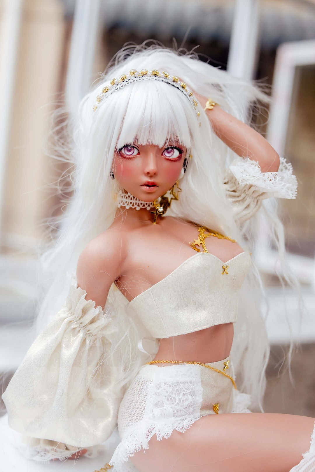 Hibana seksa lelle (My Loli Waifu 60 cm C-Cup #M1 silikona)