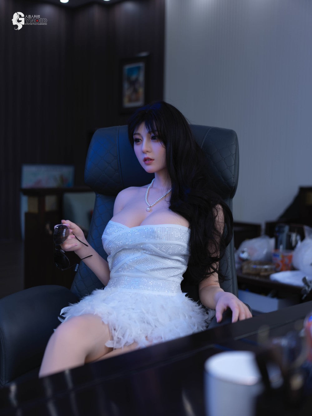 Seksa lelle Joey Model 21 Deluxe (Gynoid Doll 164 cm F-Cup silikona)