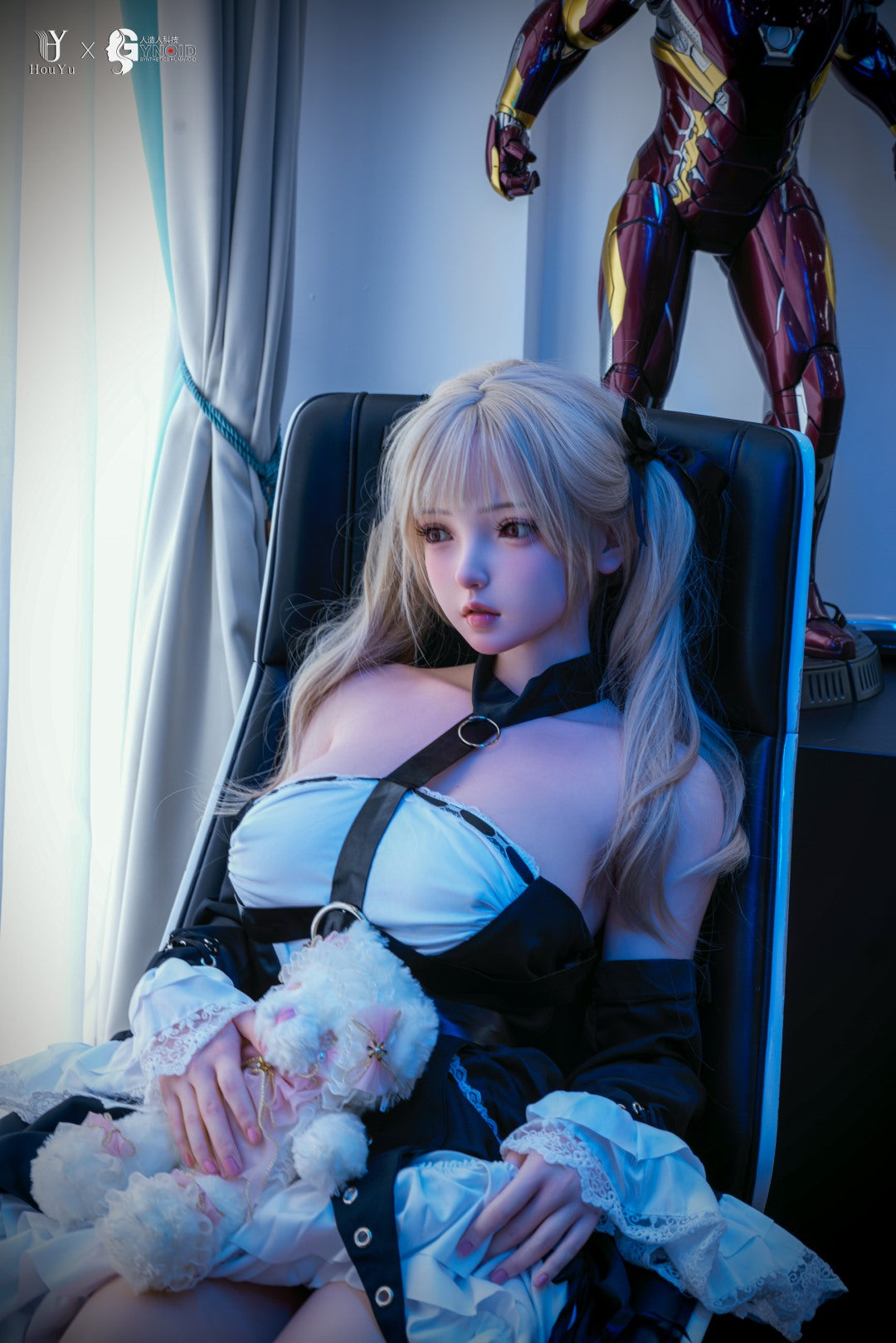 Seksa lelle Eva (HouYu Doll 150cm F-Cup silikona)