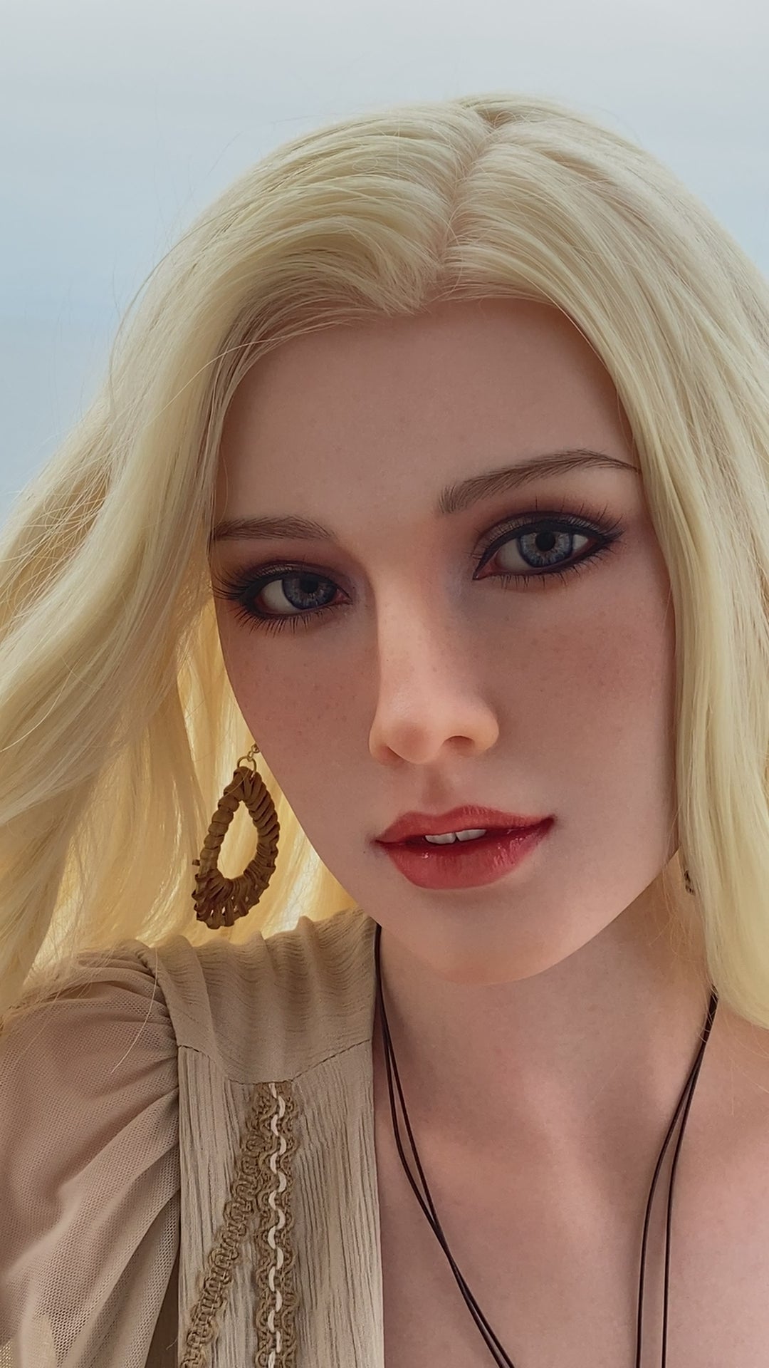 Rozanna seksa lelle (Starpery 164 cm D veida kauss, silikons)