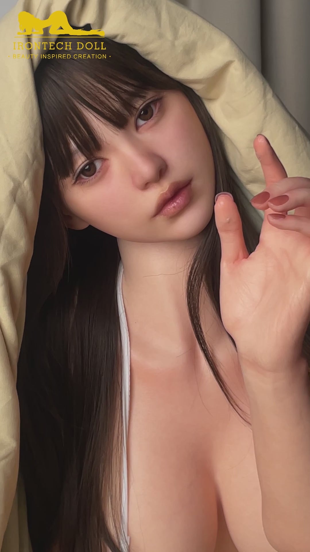 Eilīna seksa lelle (Irontech Doll 158cm F kauss S40 RST silikons)