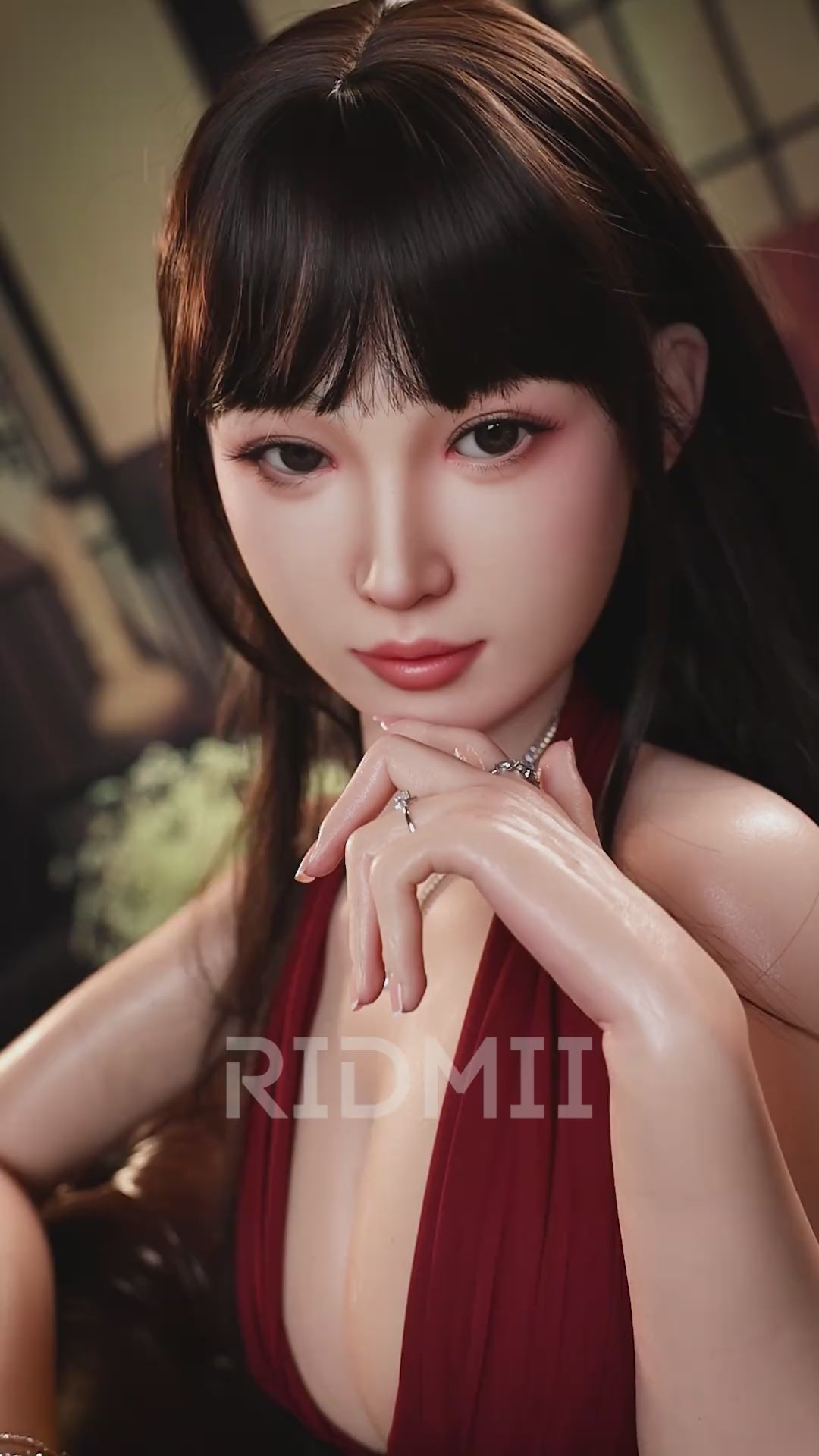 Hain Robot AI seksa lelle (Ridmii Doll 163 cm C-kauss TPE + silikons)
