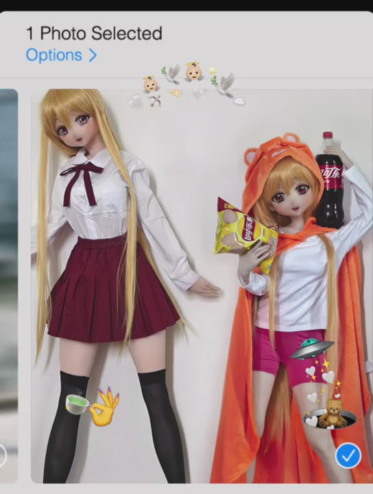 Doma Umaru seksa lelle (Elsa Babe 148cm RAD012 silikons)