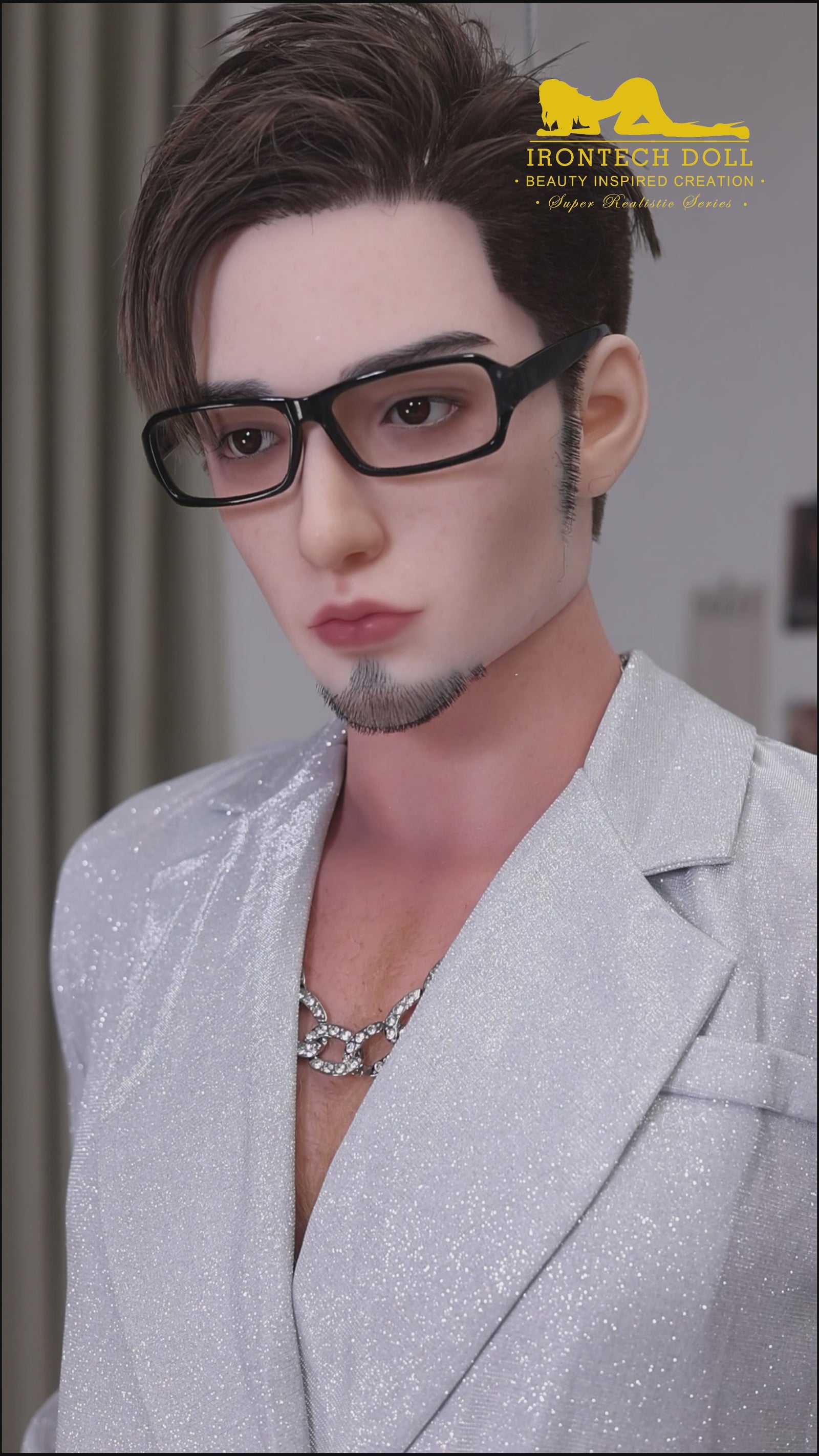 Džona vīriešu dzimuma lelle (Irontech Doll 170 cm M10 silikons)