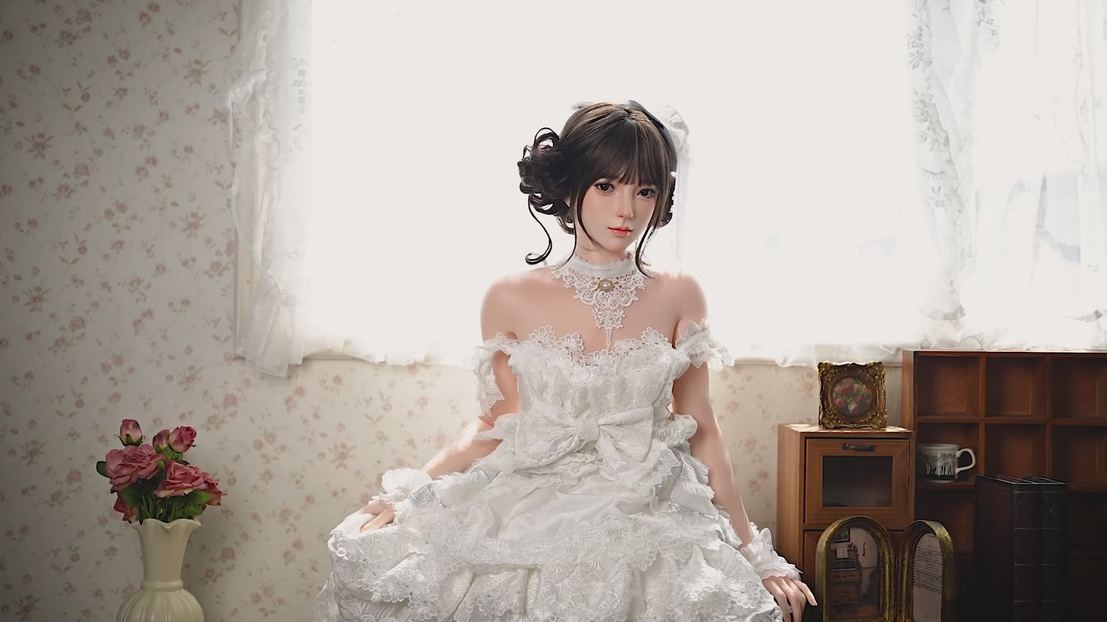 Seksa lelle Lolita (Jiusheng 156 cm B-Cup #109 silikons)