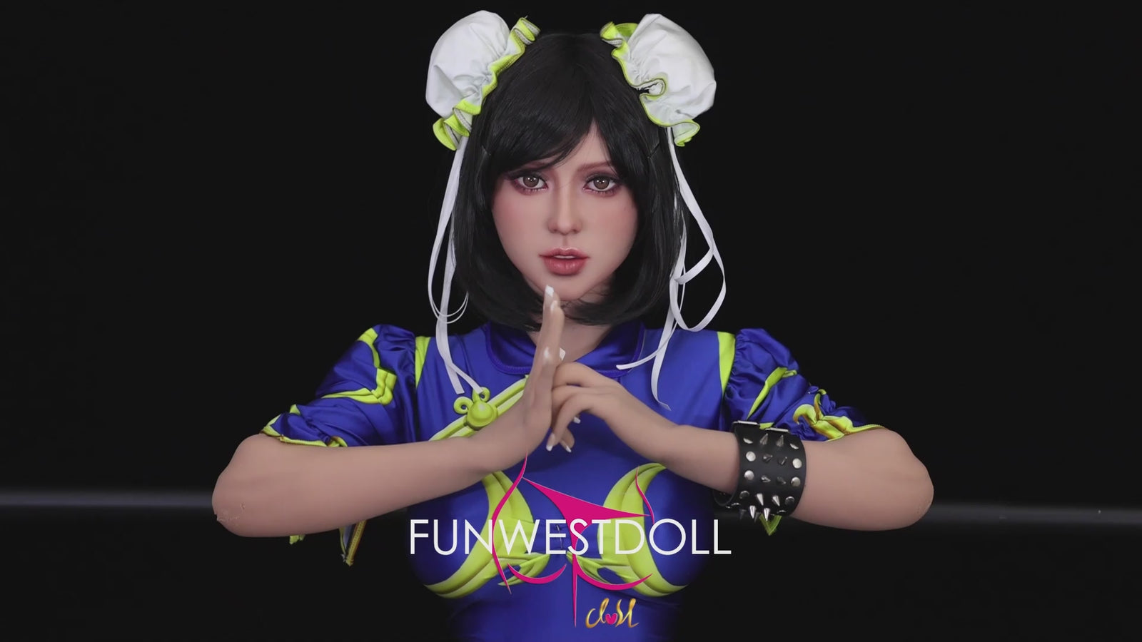 Čun Li seksa lelle (FunWest Doll 155 cm F-Cus #032 TPE)