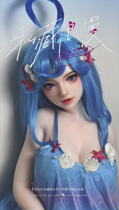 Seksa lelle Dorija (Elsa Babe 140 cm HB048 silikons)