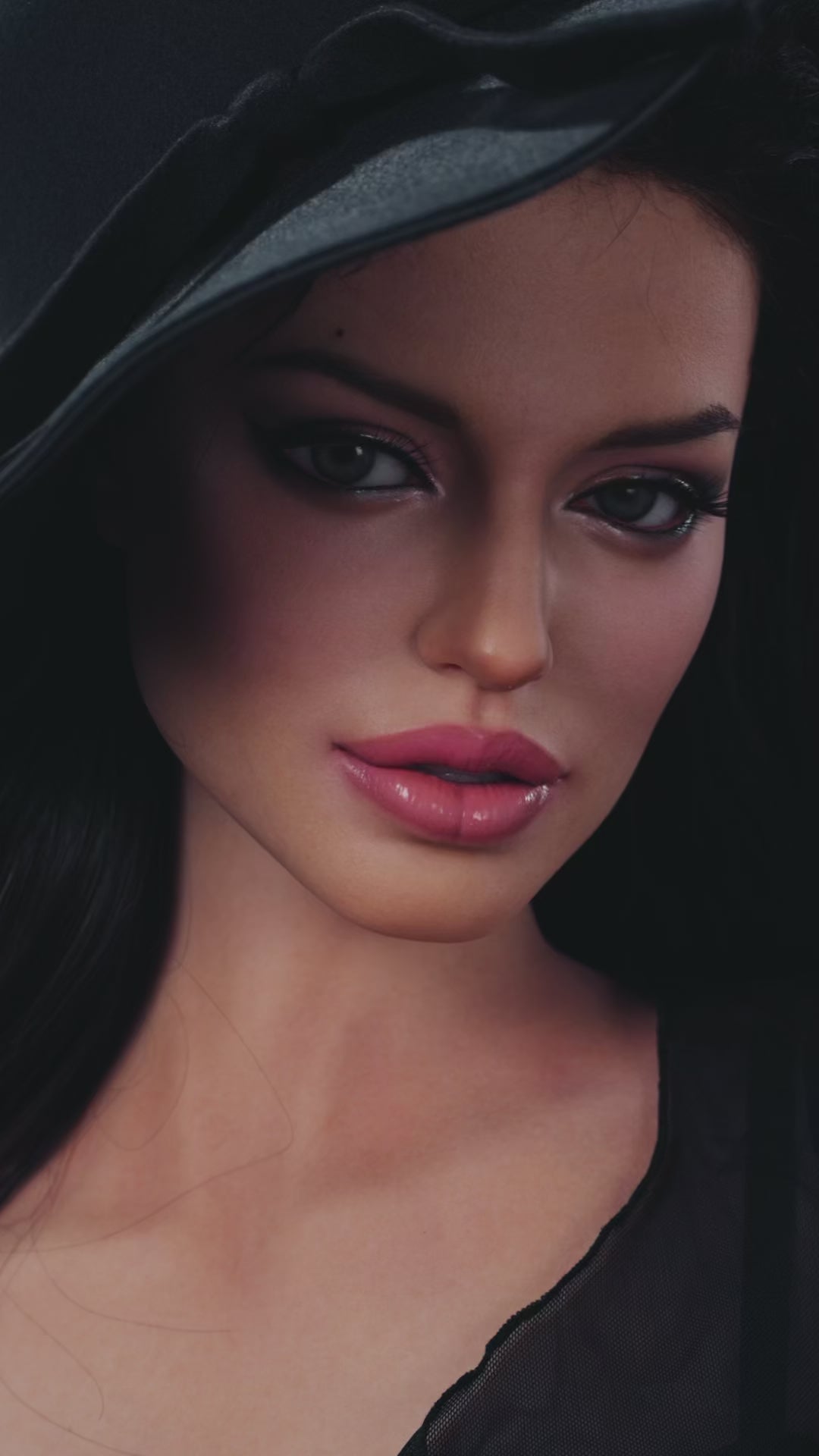 Skārletas seksa lelle (TOP CYDOLL 170 cm D veida kauss TPE + silikons)