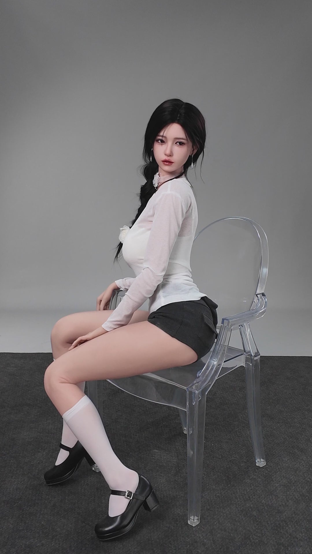 Seksa lelle Liang (TOP CYDOLL 168 cm F-kauss TPE+silikons)