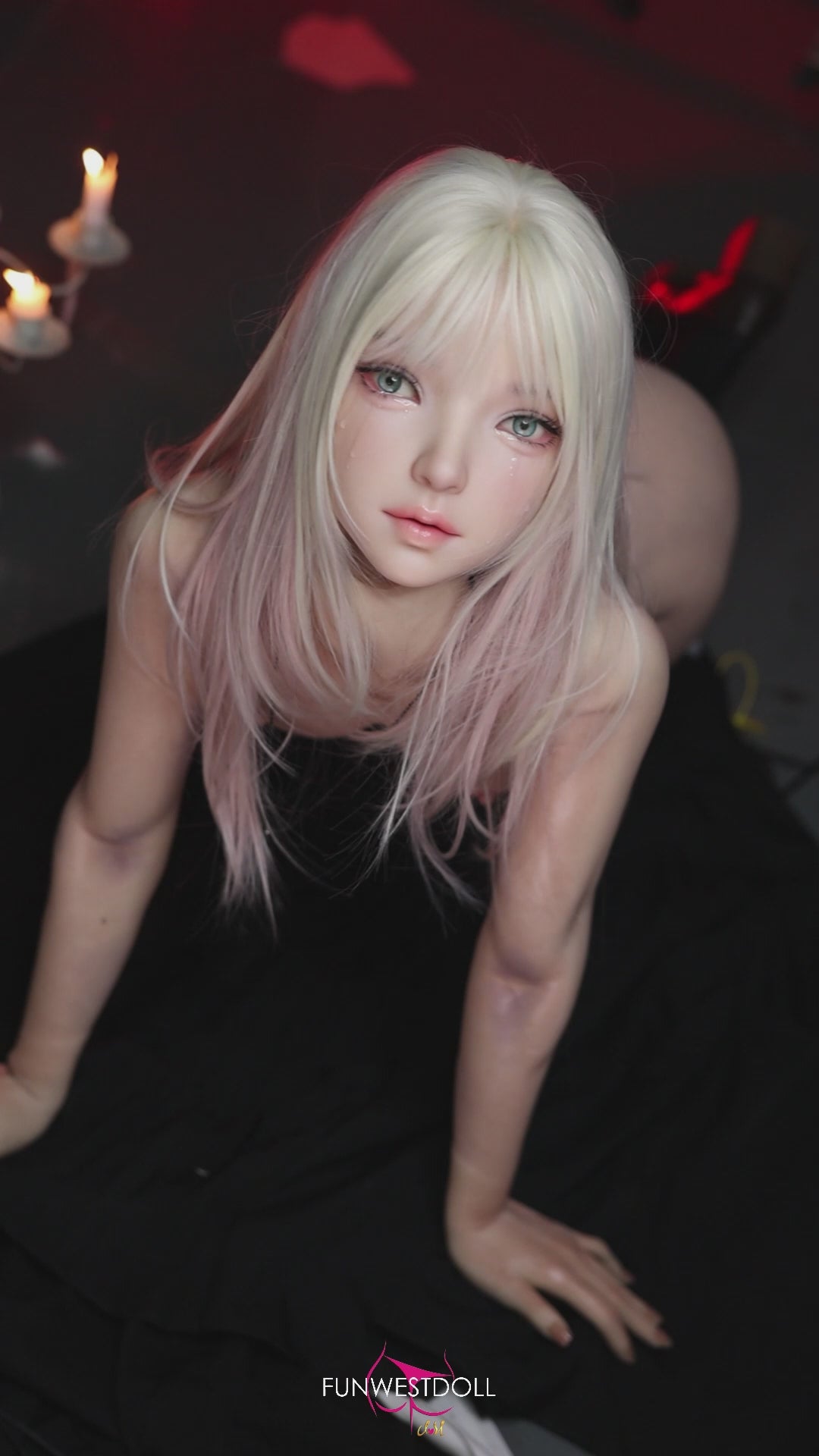 Žizele seksa lelle (FunWest Doll 159 cm A-kauss #056SJ RST silikons)