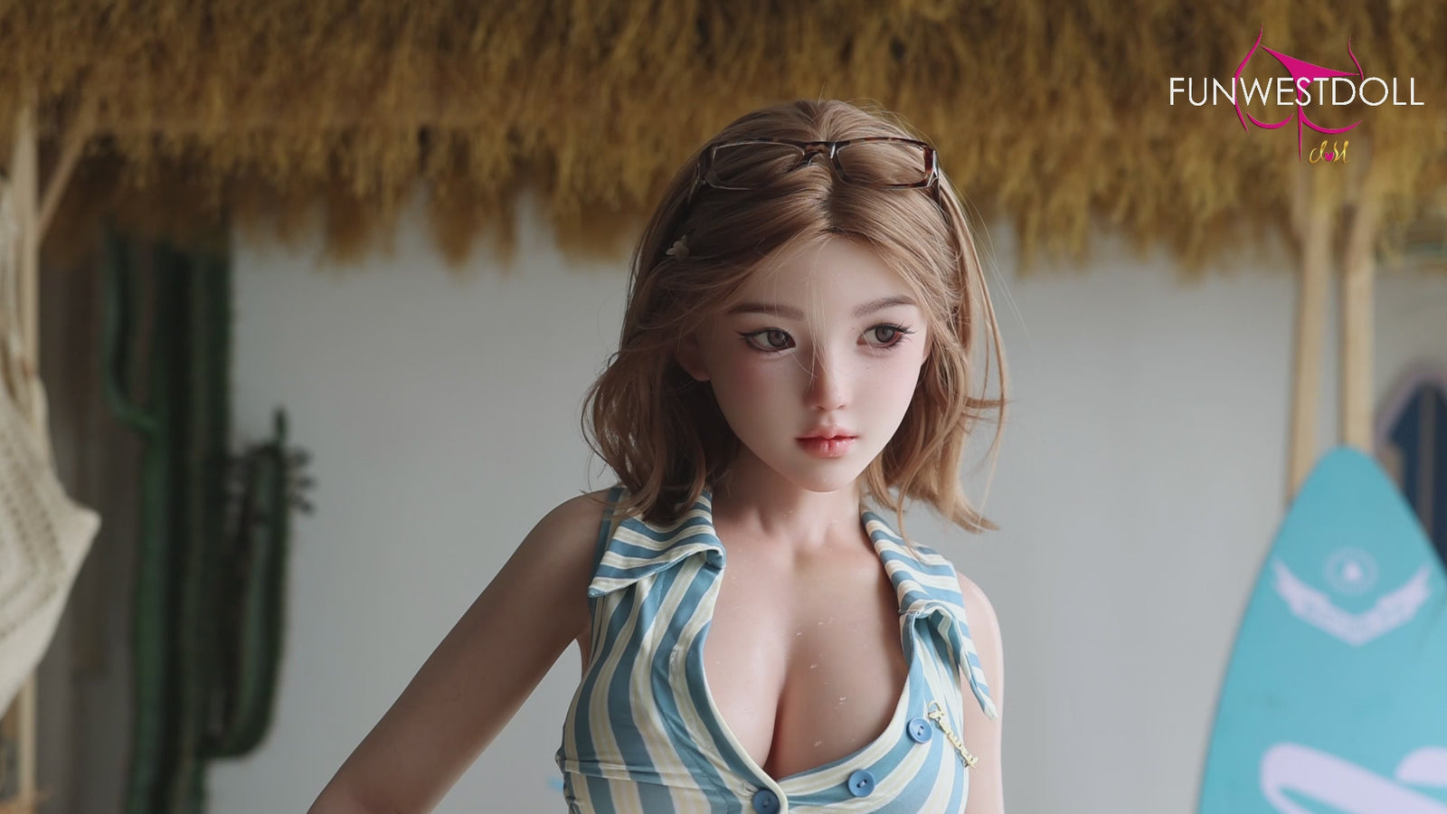Seksa lelle Nika (FunWest Doll 152 cm D-Cup #053S silikons)