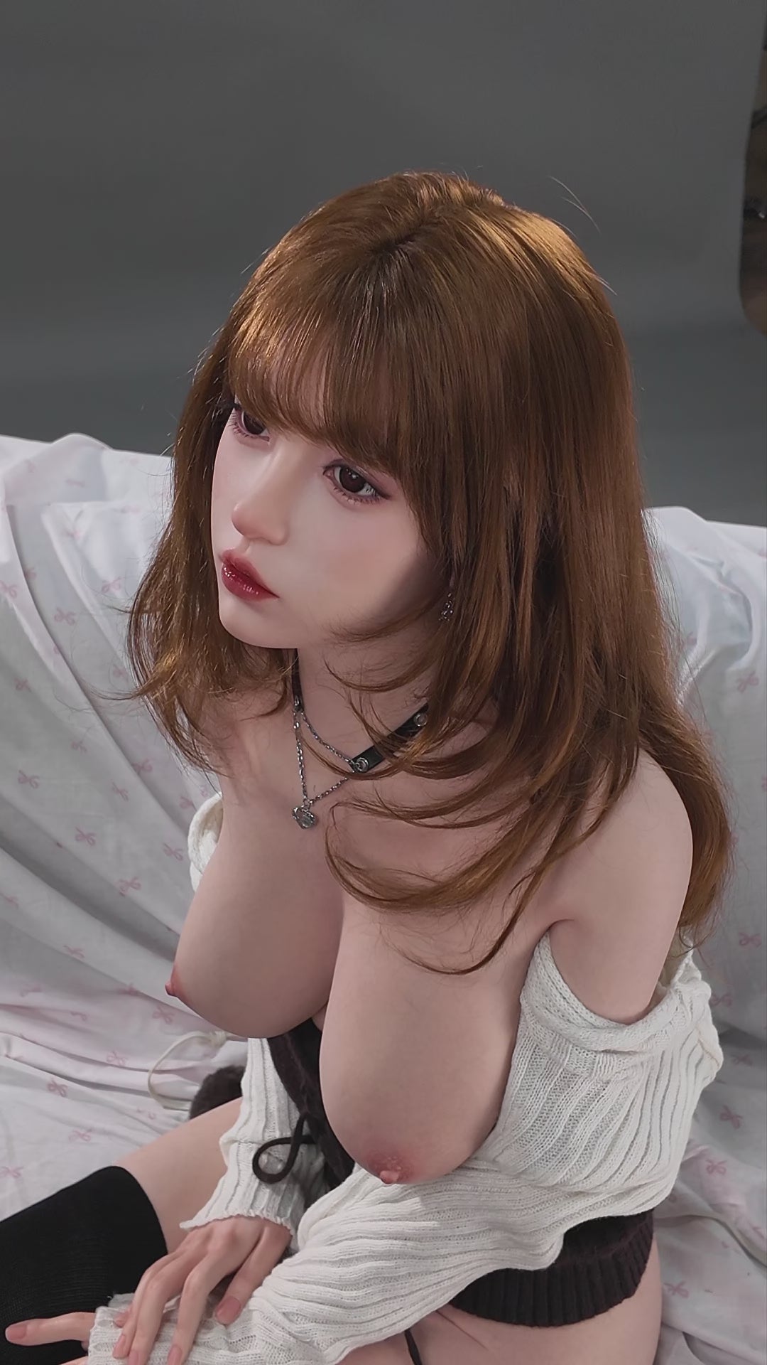Seksa lelle Liang (TOP CYDOLL 157 cm D-kauss TPE + silikons)
