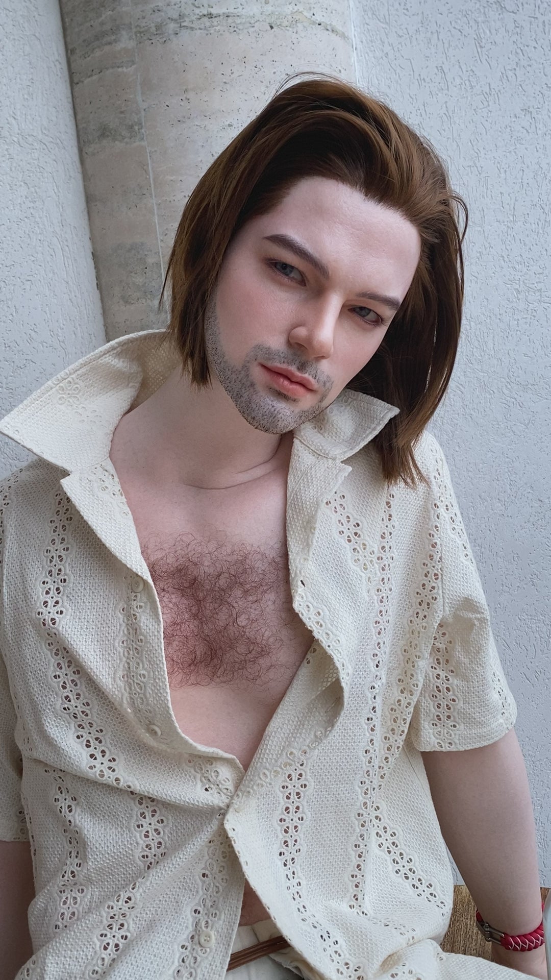 Cēzara vīriešu dzimuma lelle (Starpery 180cm Silikona)