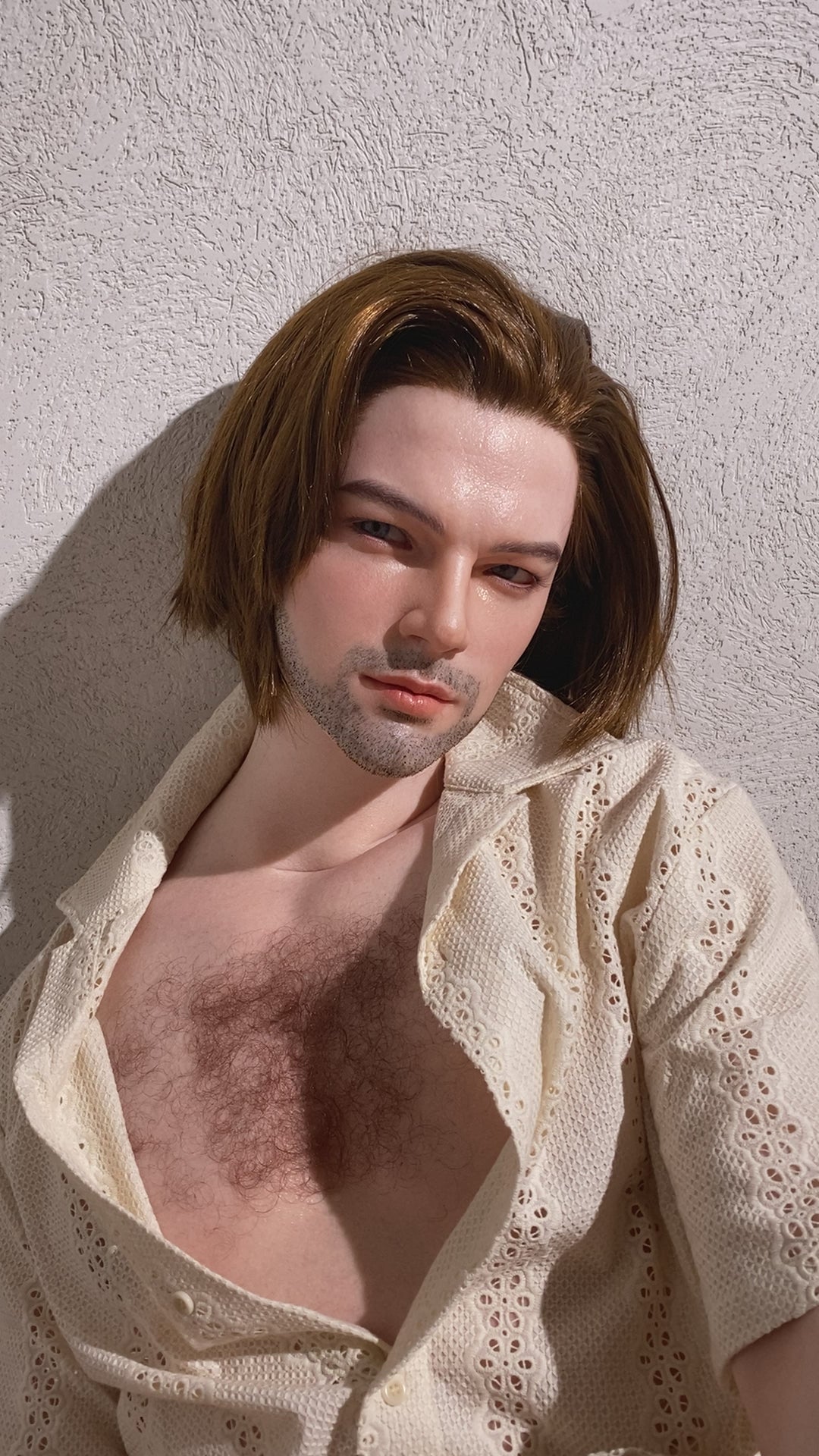 Cēzara vīriešu dzimuma lelle (Starpery 180cm Silikona)