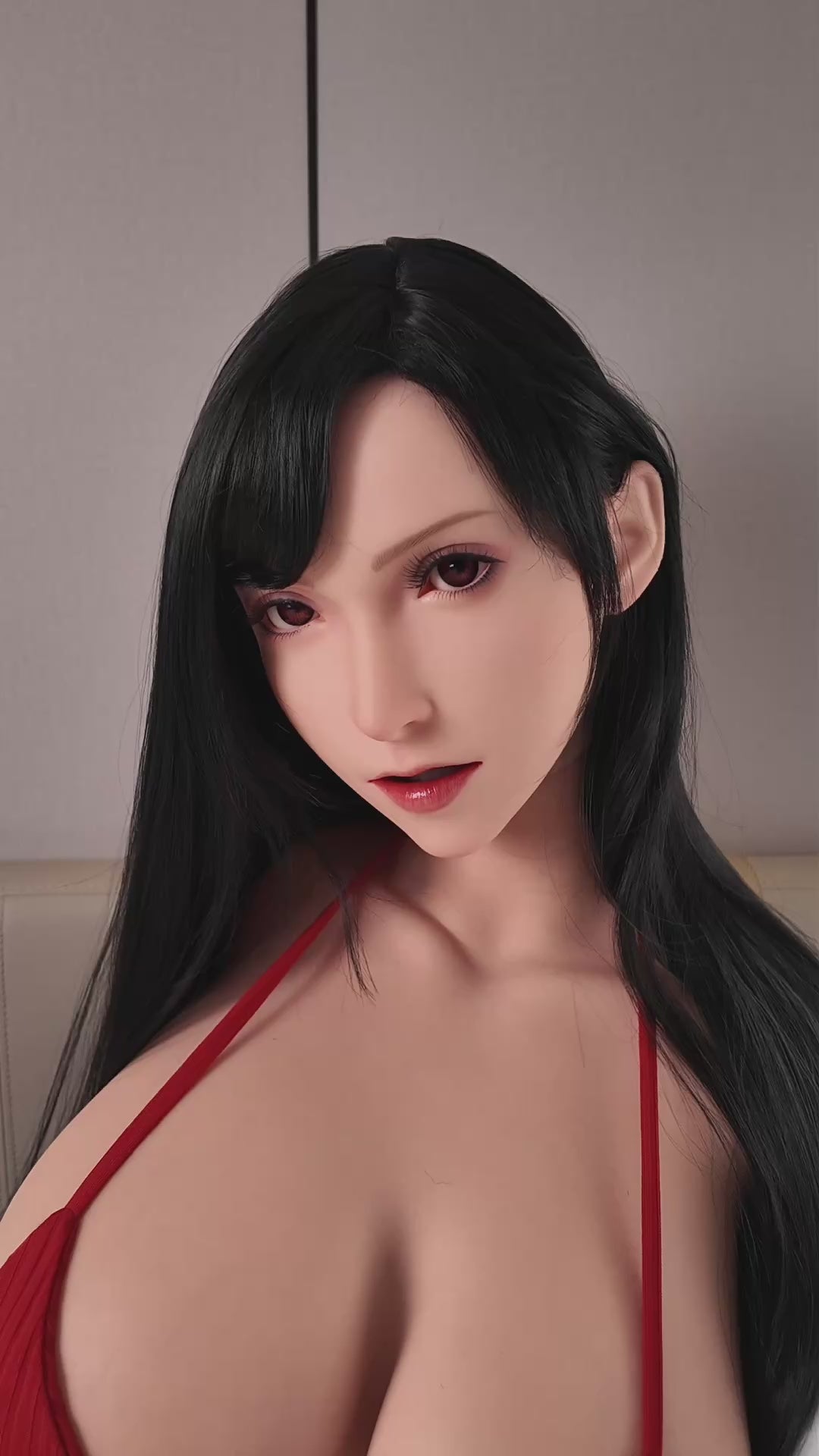 Sex Doll Tifa Torso (Game Lady 106 cm F-Cup Nr.25 silikona)