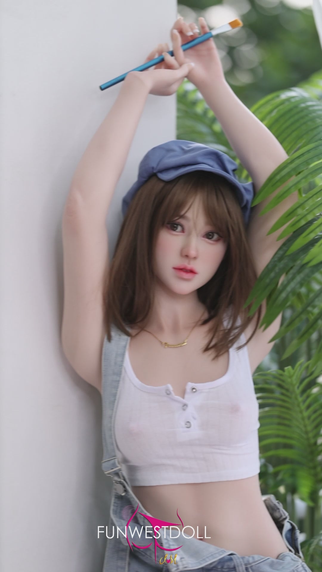 Lūcijas seksa lelle (FunWest Doll 159 cm A-kauss #032S silikons)