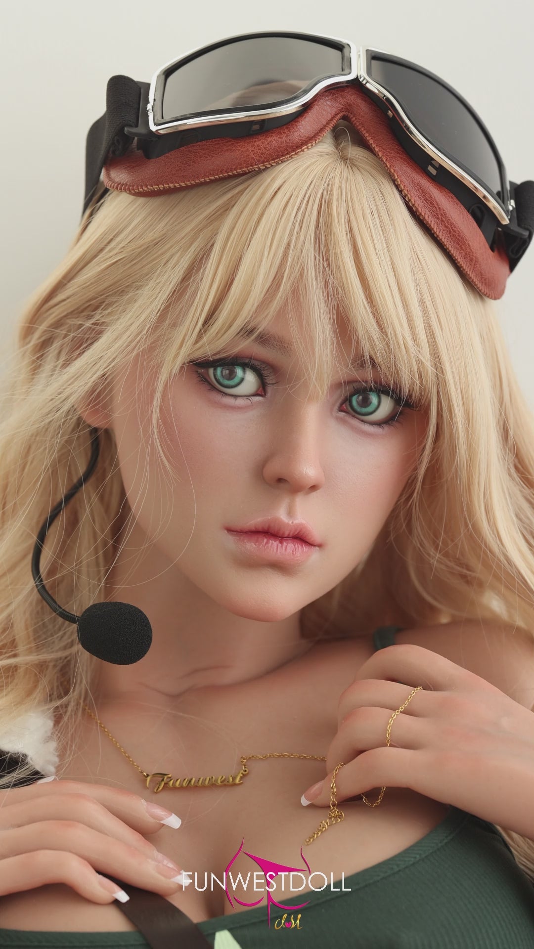 Assos Seksa lelle (FunWest Doll 157 cm G kauss #030S silikons)