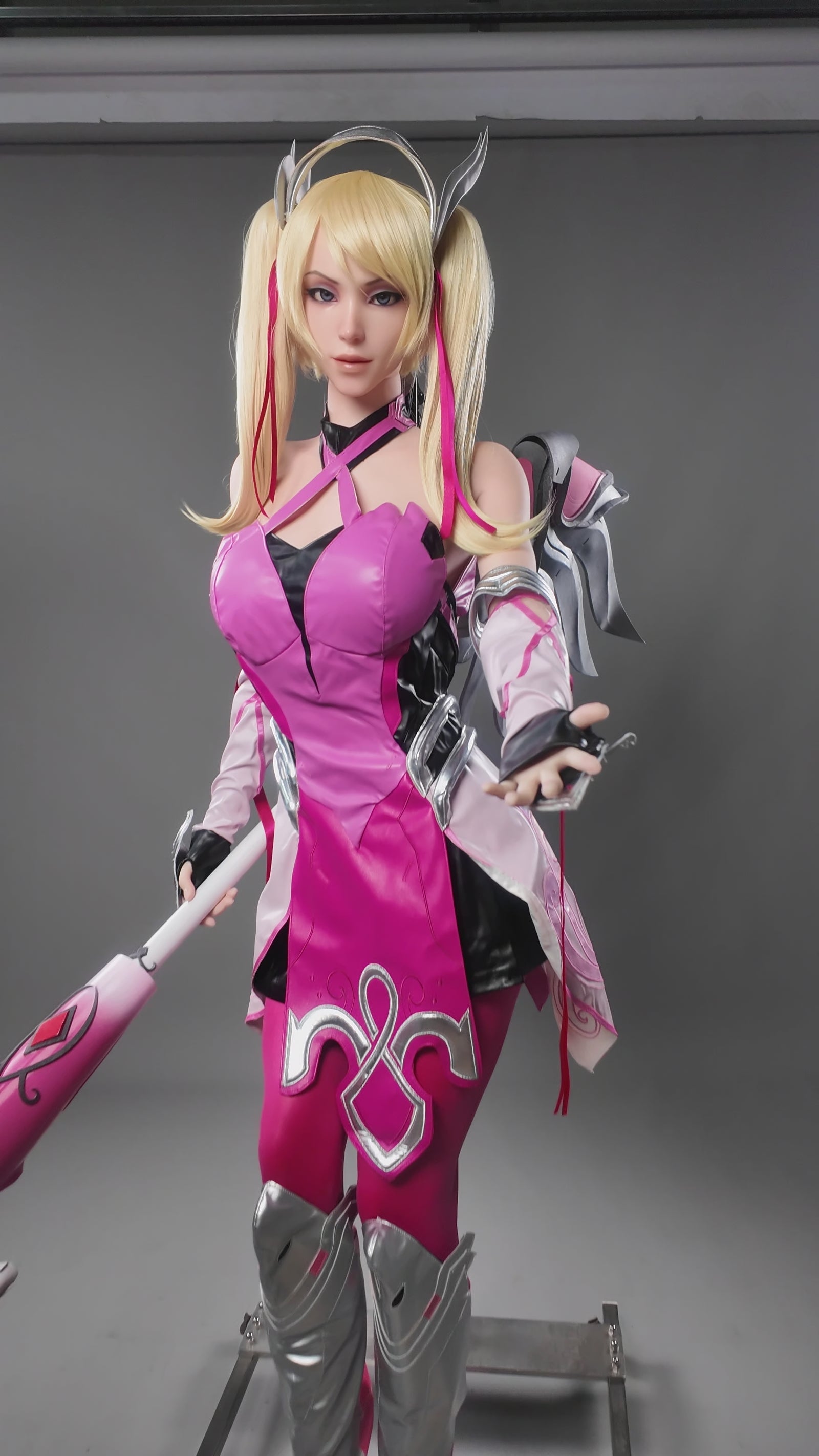 Seksa lelle Mercy (Game Lady 171 cm G-Cup Nr. 38 silikons)