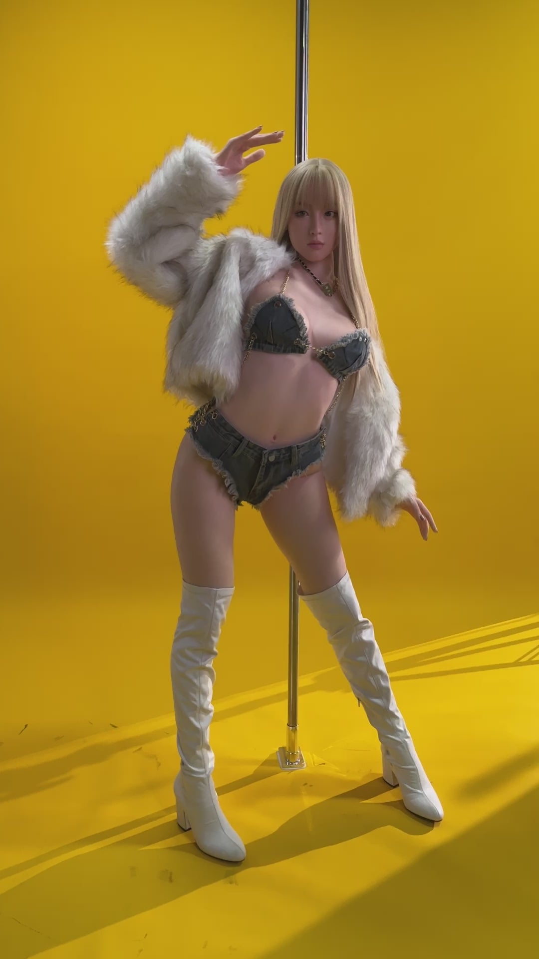 Ivonna seksa lelle (Zelex 170 cm C-Cup GE07-1 silikons)